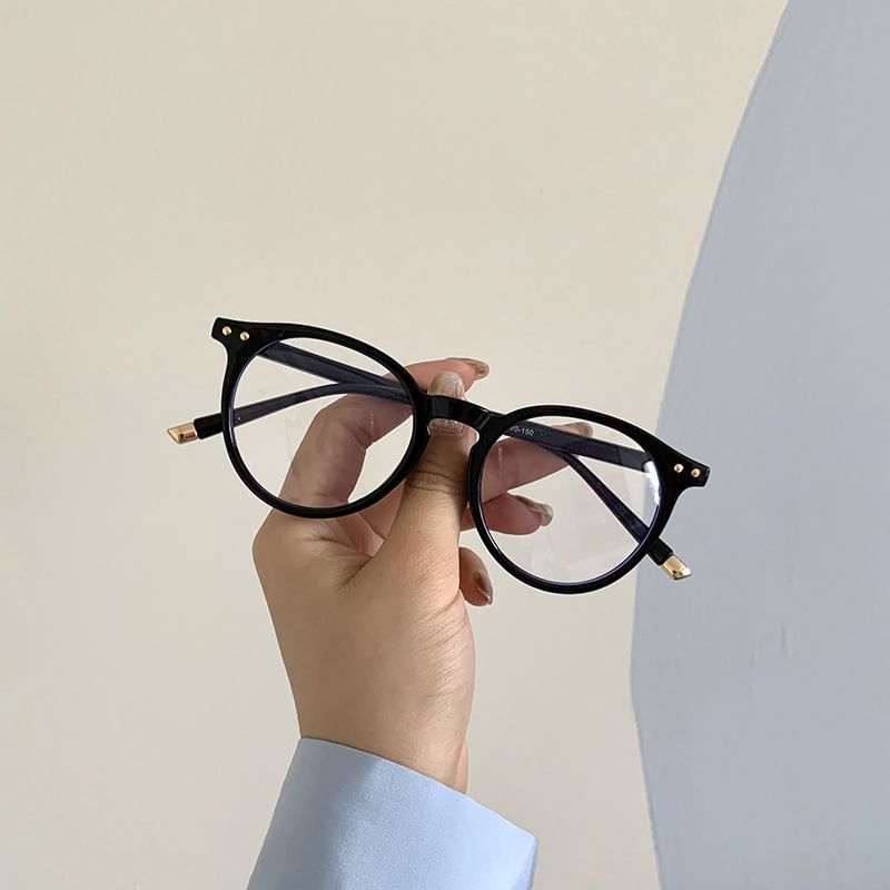 Plain Round Eyeglasses