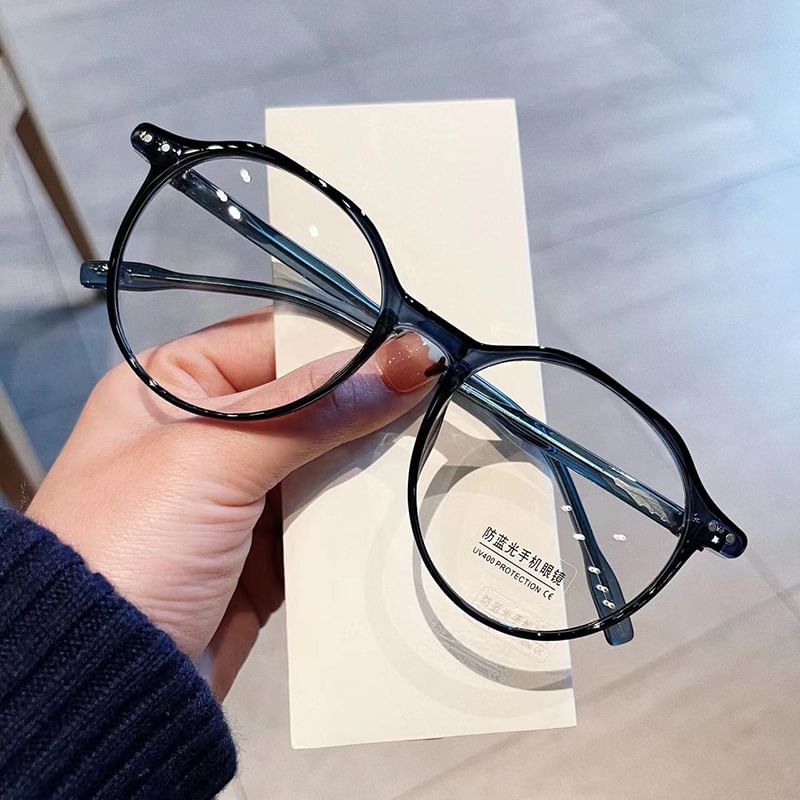 Round Plain Eyeglasses