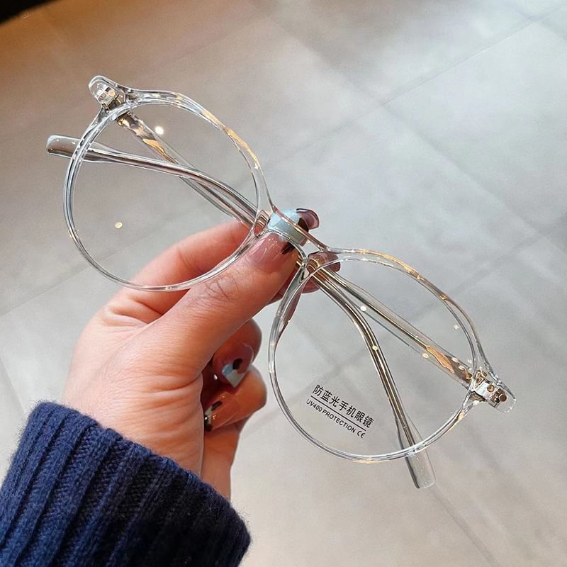 Round Plain Eyeglasses