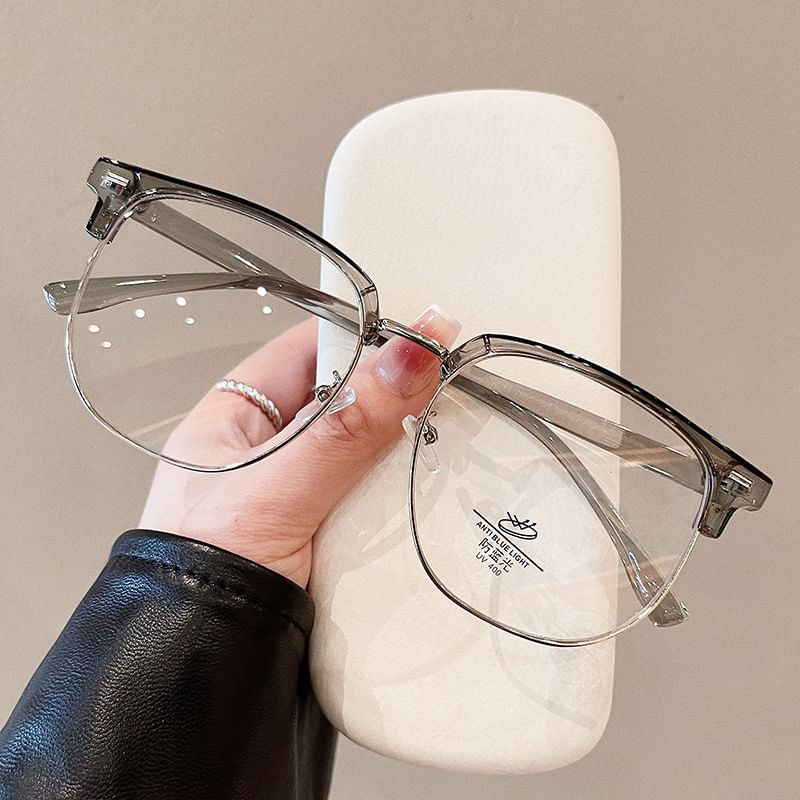 Half Square Eyeglasses Frame