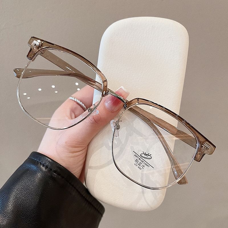 Half Square Eyeglasses Frame