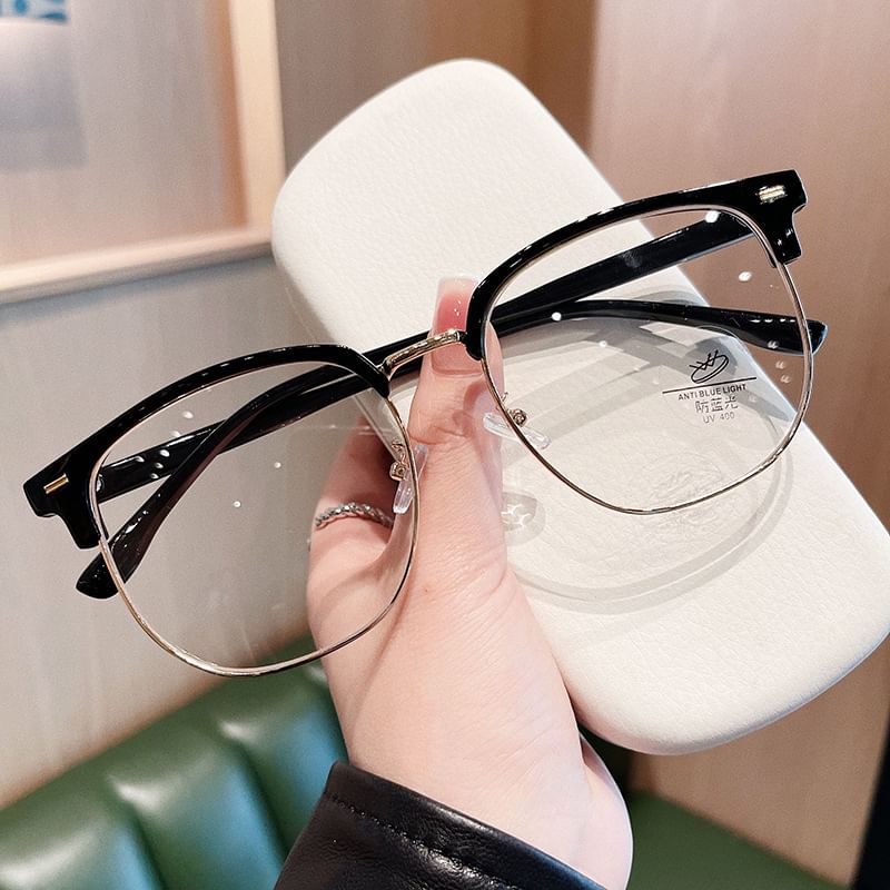 Half Square Eyeglasses Frame