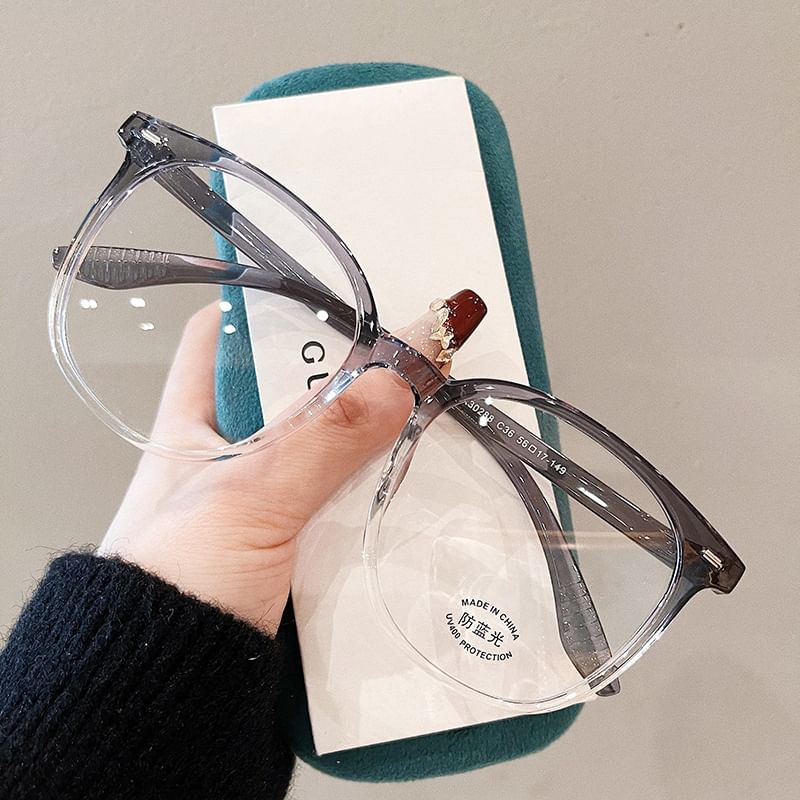 Square Plain Eyeglasses