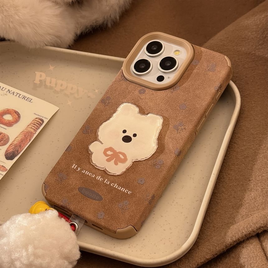 Pom Case Phone Set / Dog Charm