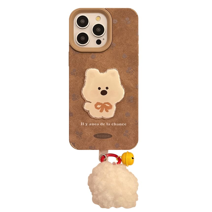 Pom Case Phone Set / Dog Charm
