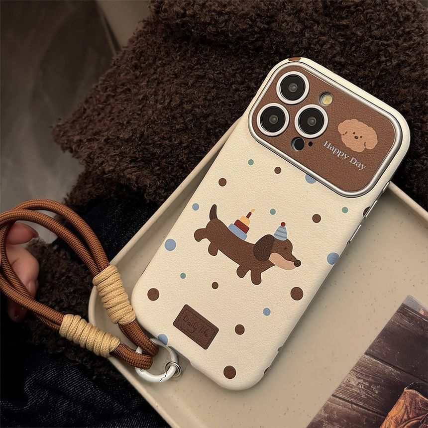 Phone Dog Case Set Strap /