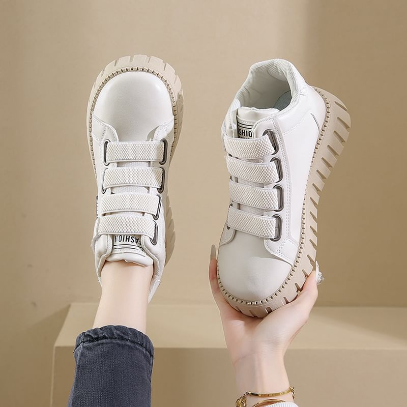 Sneakers Panel High Top Platform