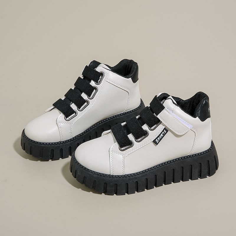 Sneakers Panel High Top Platform