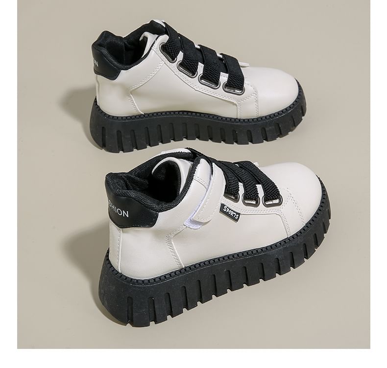 Sneakers Panel High Top Platform