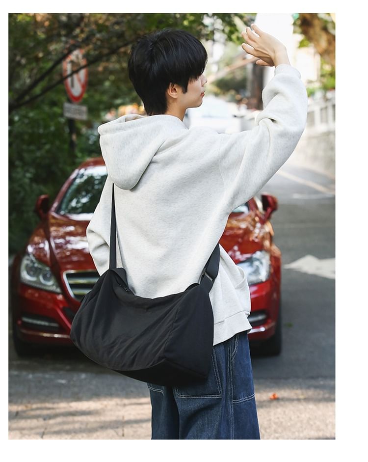 Messenger Nylon Print Cat Bag