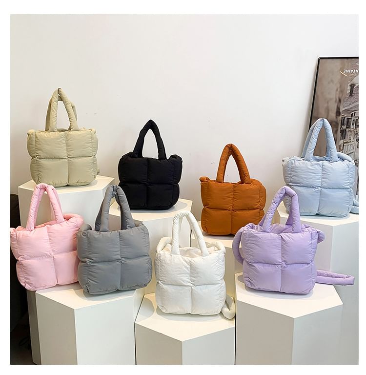 Plain Bag Crossbody Puffer