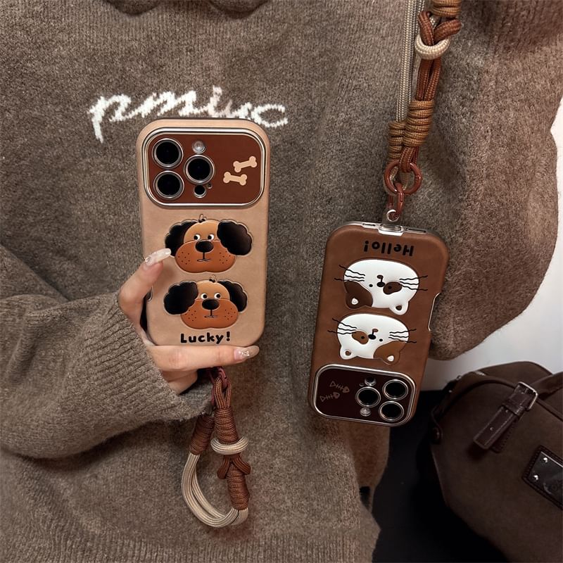 Phone Animal Case Strap / Set