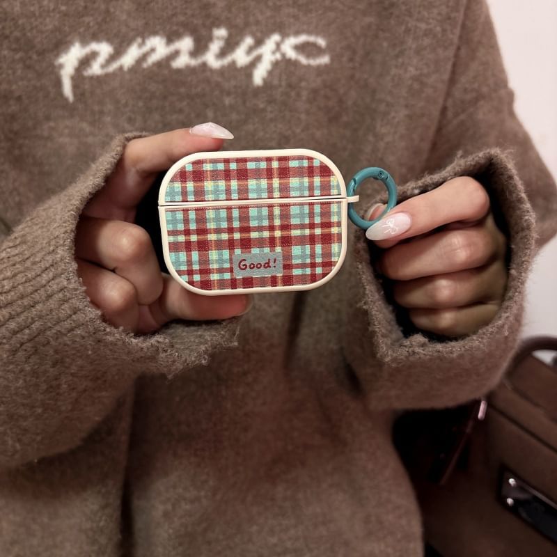 Plaid Earphone Skin Pro Case AirPods /