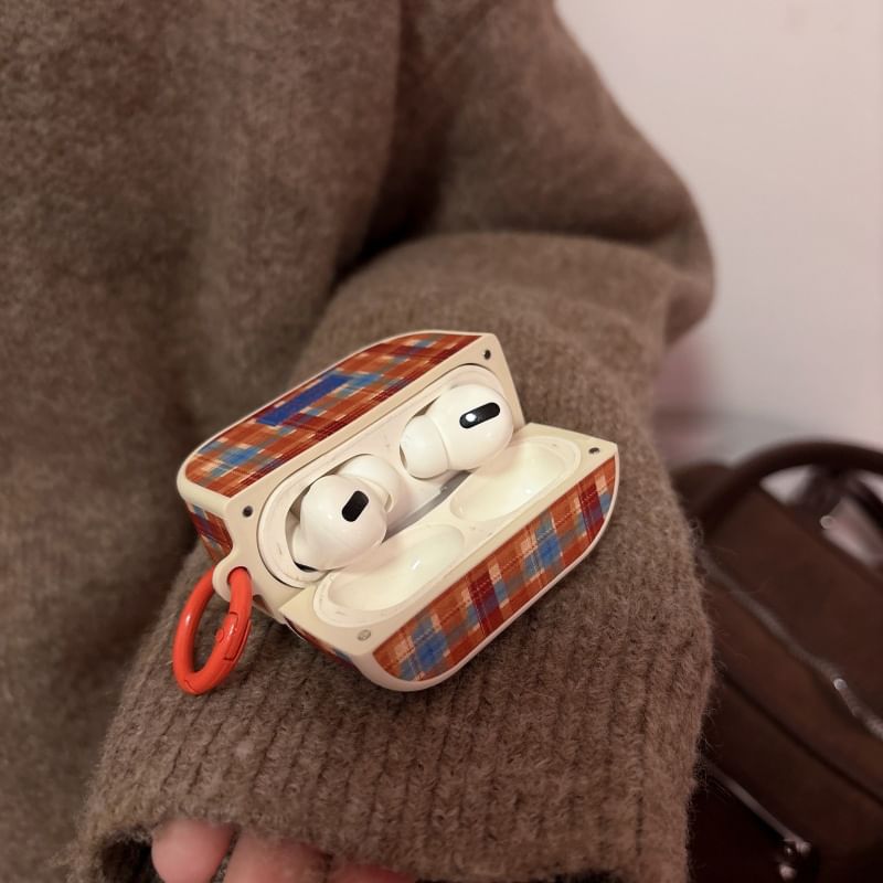 Plaid Earphone Skin Pro Case AirPods /