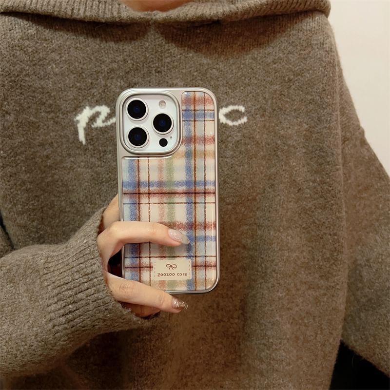 Set Plaid Strap / Phone Case