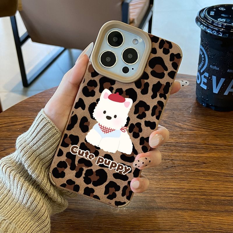 Phone Leopard Print Case