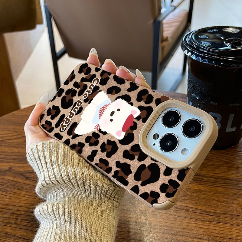 Phone Leopard Print Case