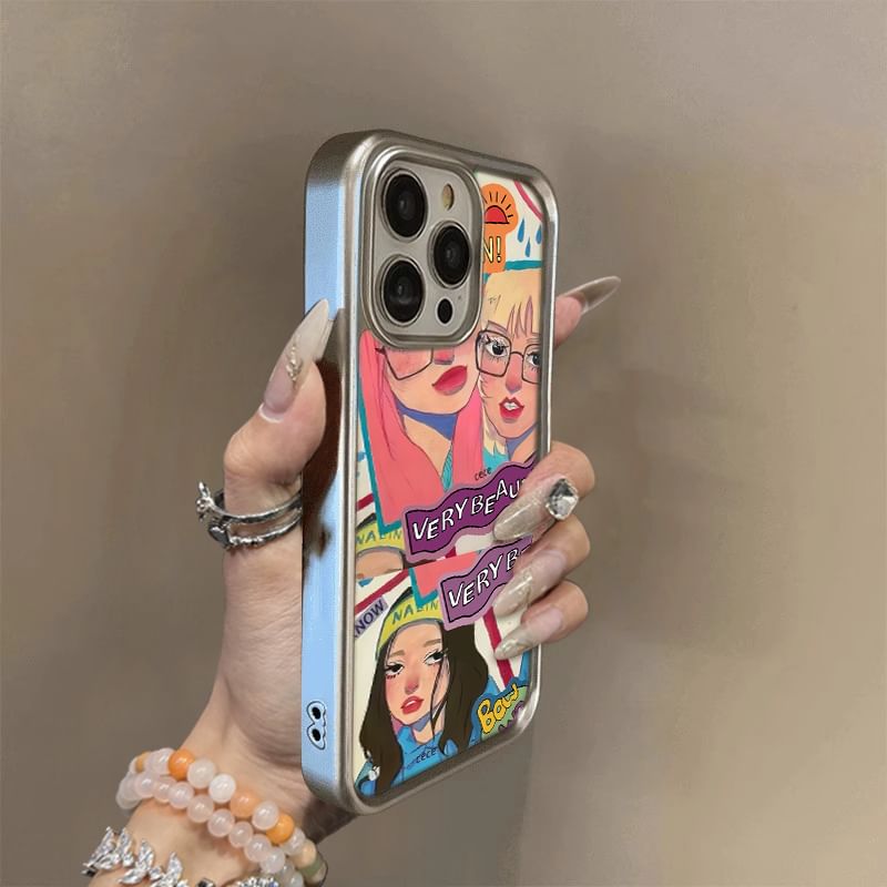 Case Girl Print Phone