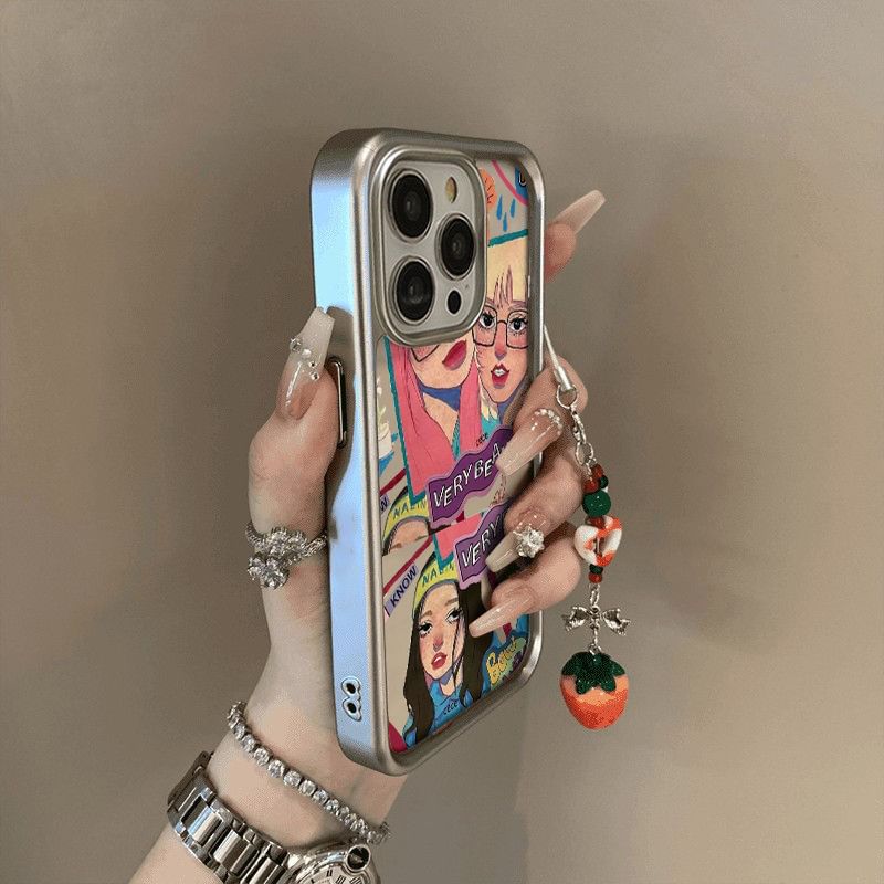Case Girl Print Phone