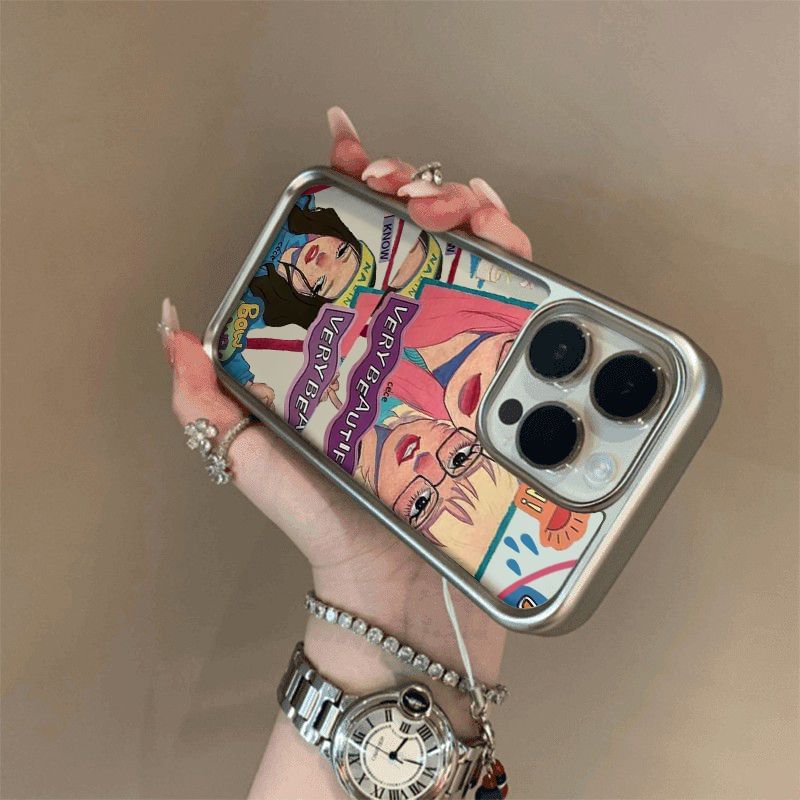 Case Girl Print Phone