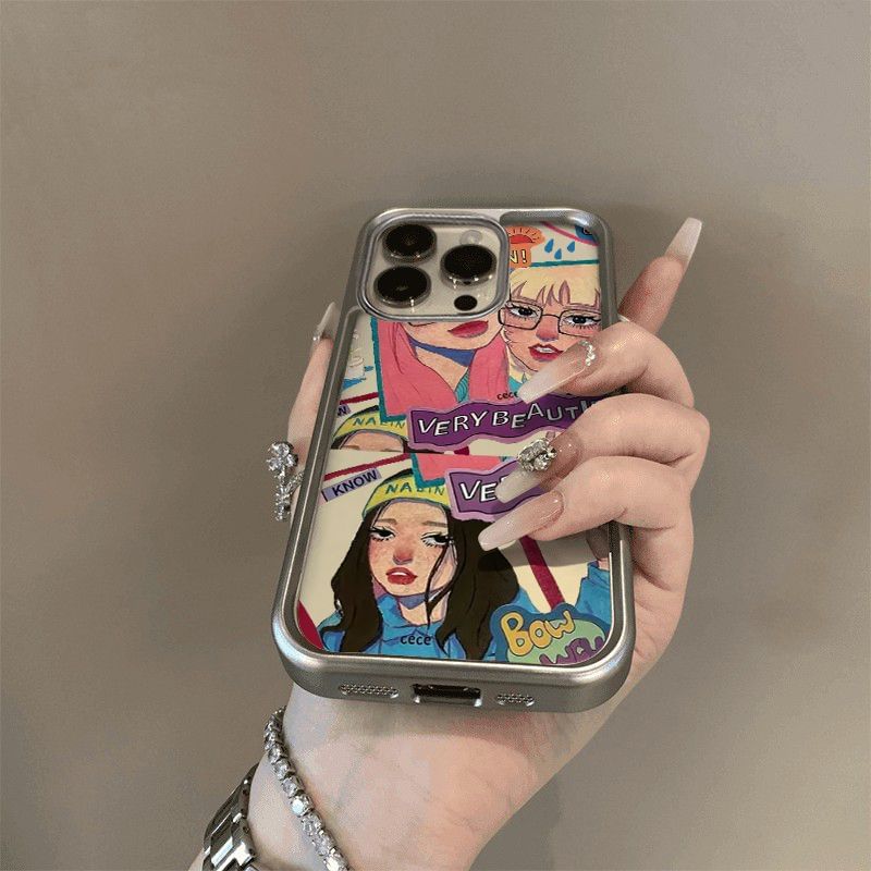 Case Girl Print Phone