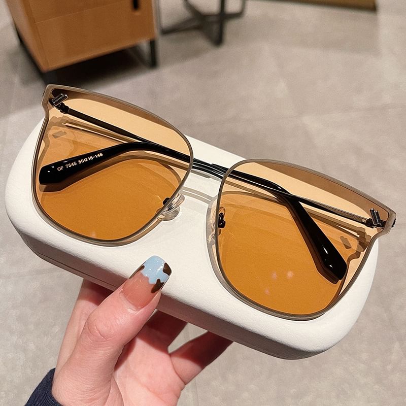 Metal Sunglasses Frame Square