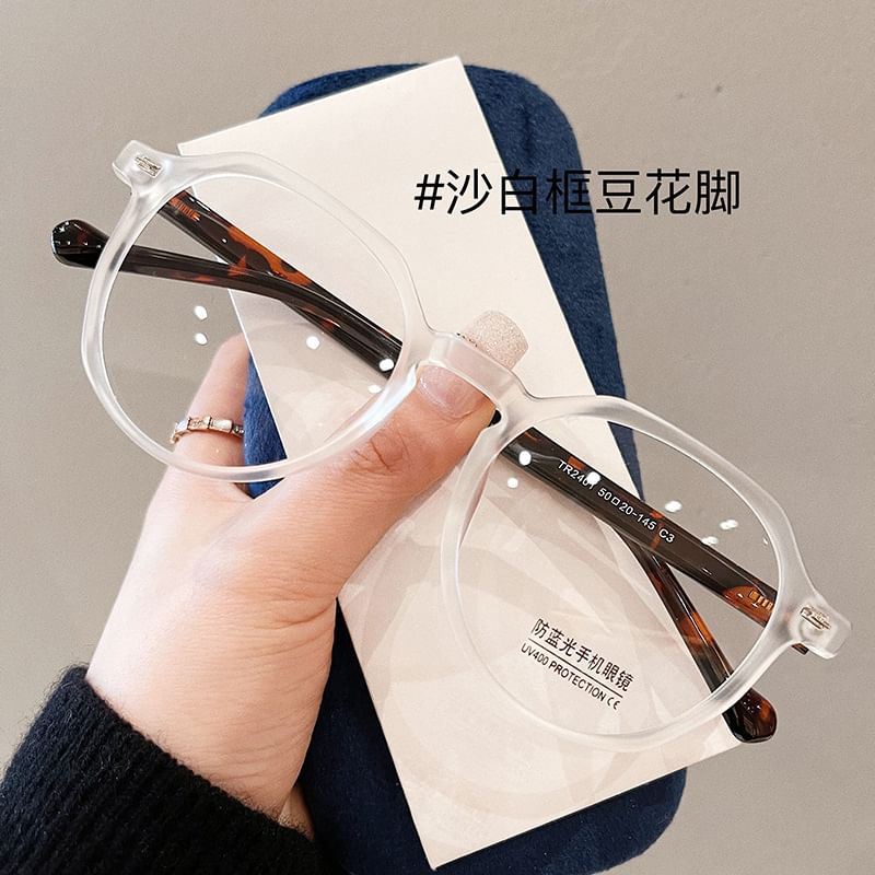 Geometric Blocking Blue Light Glasses