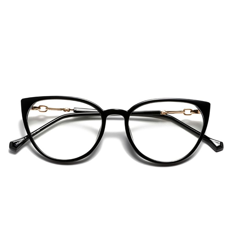 Cat Glasses Blocking Eye Light Blue