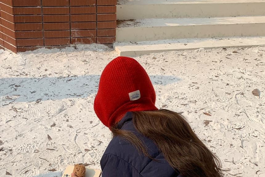 Applique Balaclava Wool