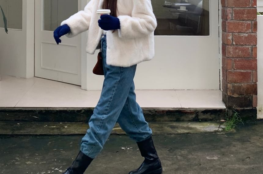 Patterned Beanie Knit