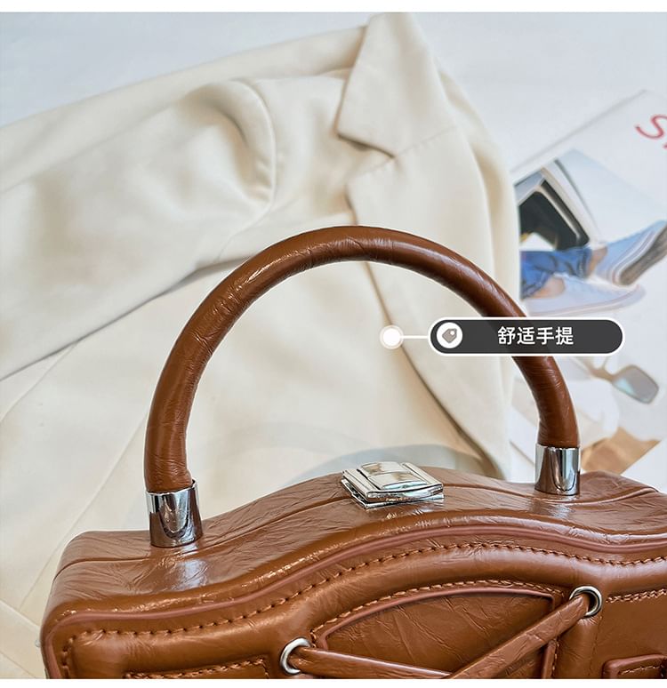 Bag Buckled Crossbody Lace-Up