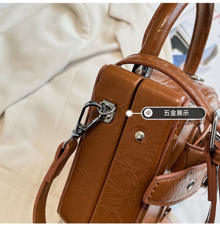 Bag Buckled Crossbody Lace-Up
