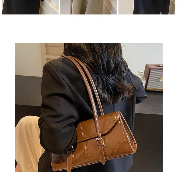 Tote Bag Flap Leather Faux