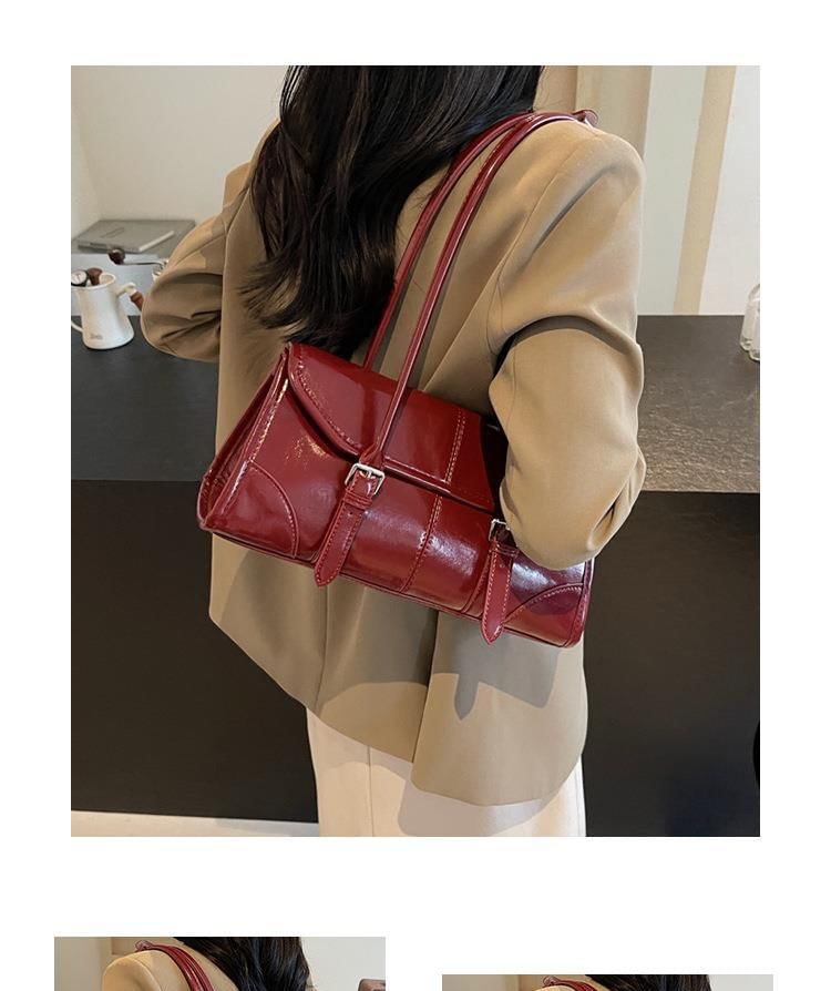 Tote Bag Flap Leather Faux