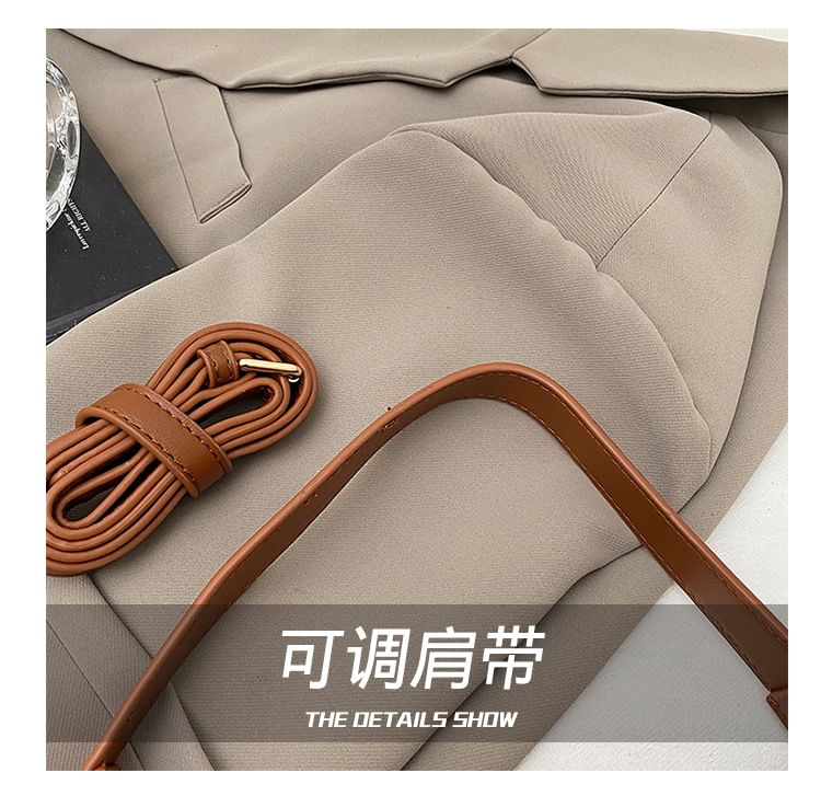 Crossbody Faux Quilted Bag Leather