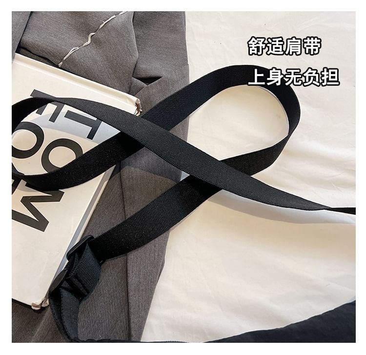 Plain Canvas Hobo Bag