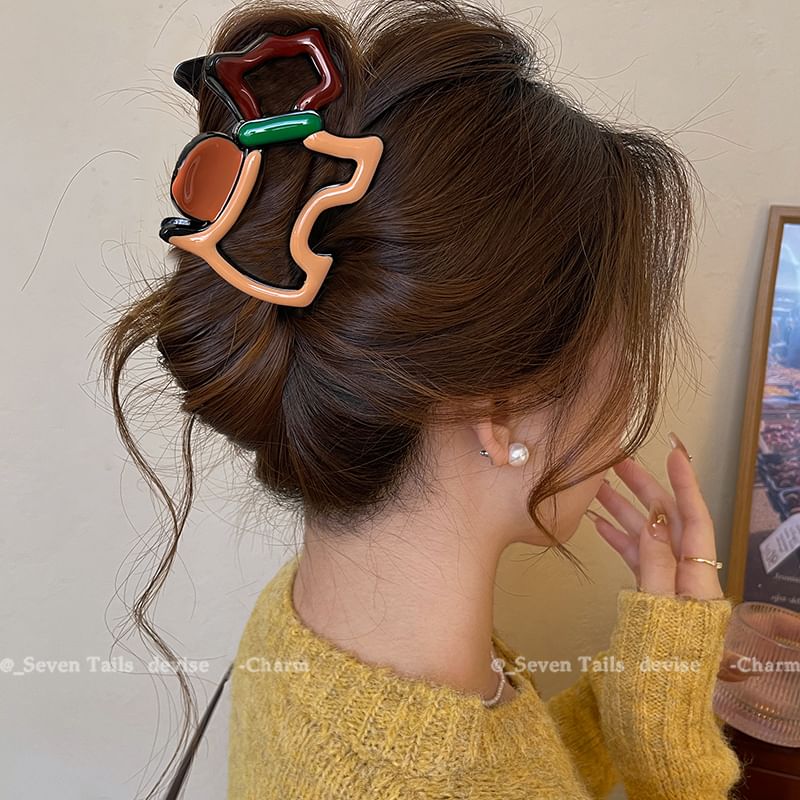 Clip Hair Dog Acrylic Claw