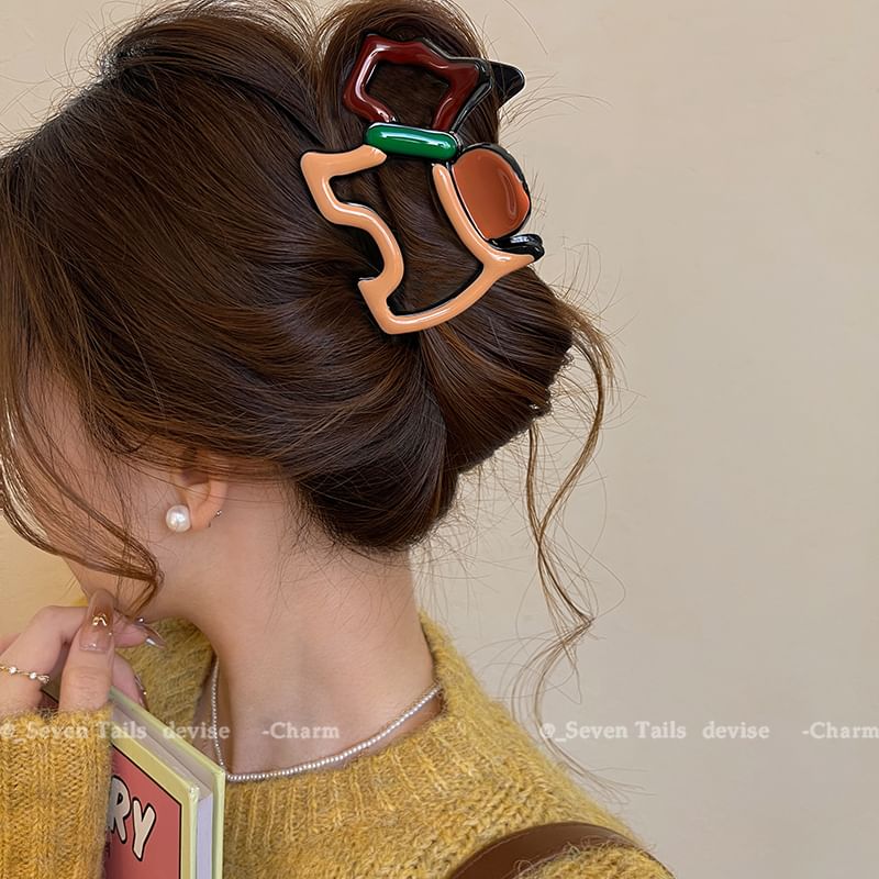 Clip Hair Dog Acrylic Claw