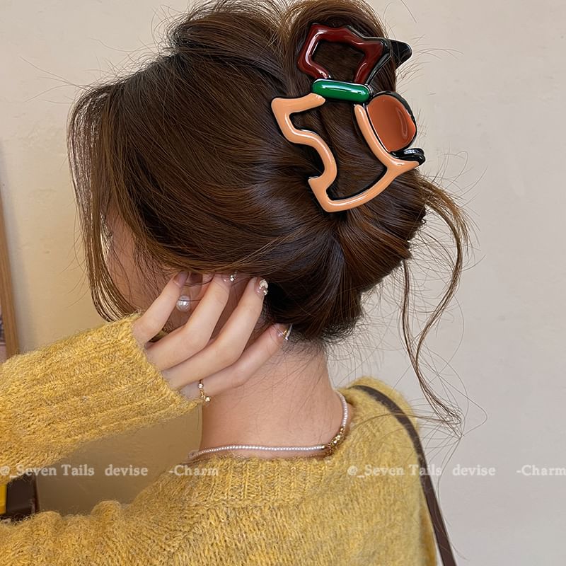 Clip Hair Dog Acrylic Claw