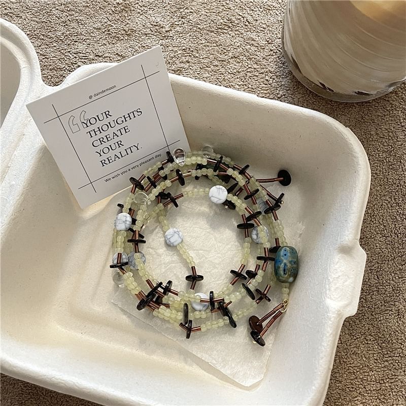 Long Beaded Necklace