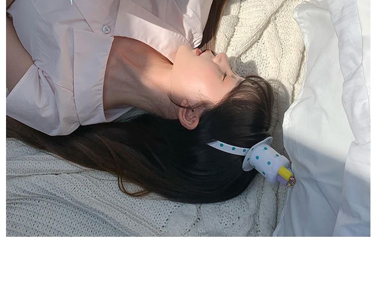 Birthday Headband Cake Polka Dot