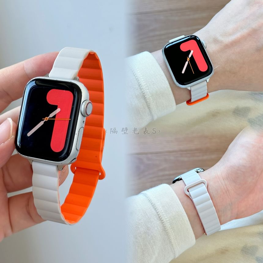 Silicone Watch Magnetic Apple Band