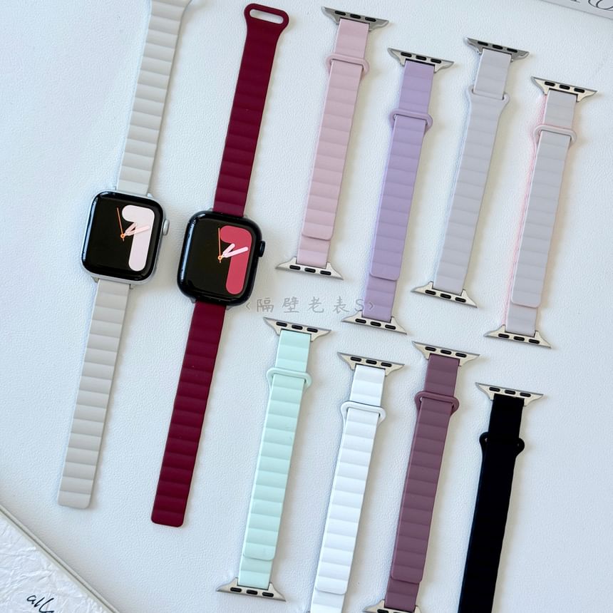 Silicone Watch Magnetic Apple Band