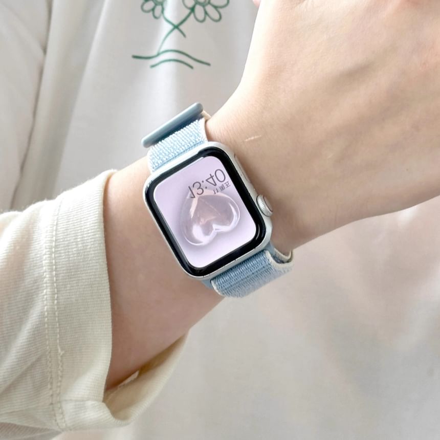 Nylon Band Apple Self Adhesive Watch