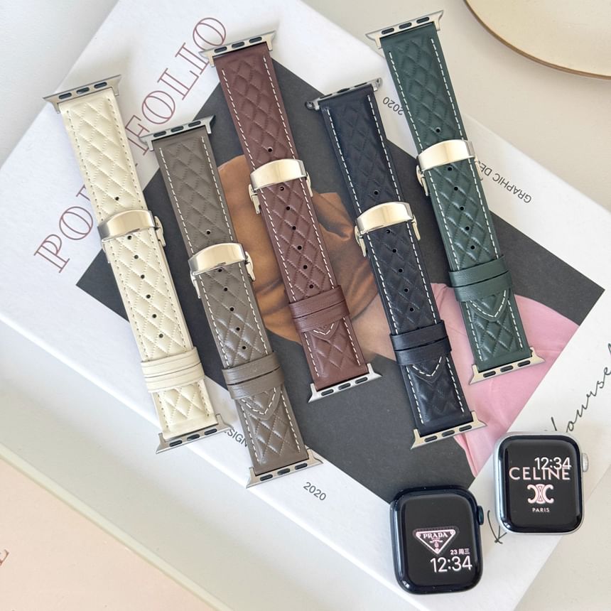 Genuine Watch Apple Band Leather