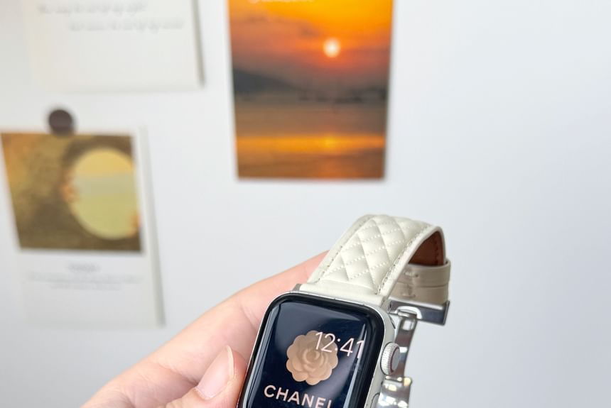 Genuine Watch Apple Band Leather