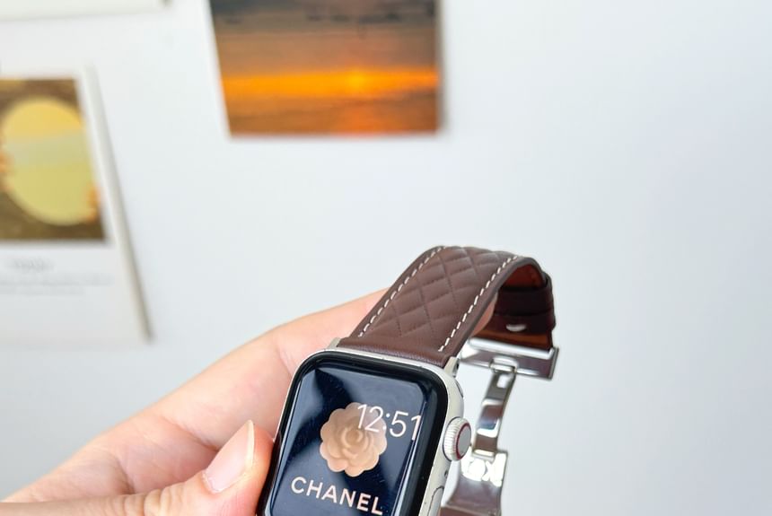Genuine Watch Apple Band Leather