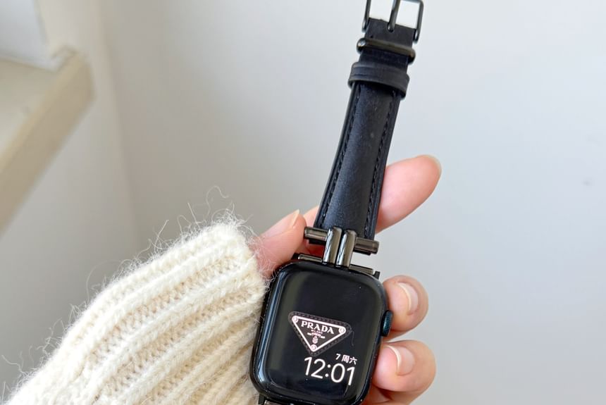 Apple Leather Watch Genuine Band