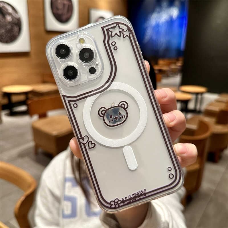 Case Bear (Compatible MagSafe) Phone Magnetic with