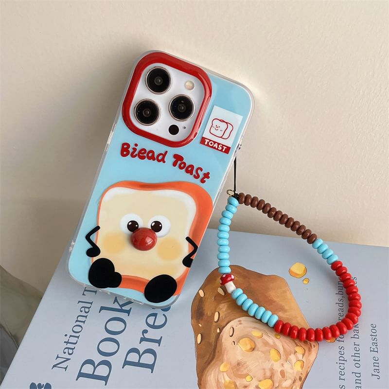 Phone Strap Toast / Set Case